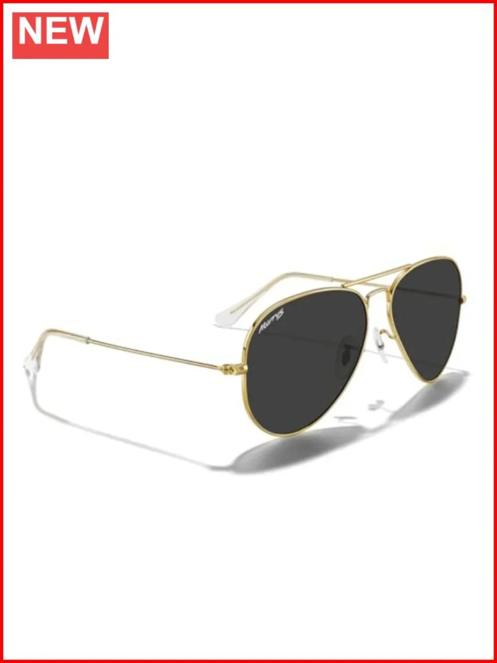 Classic Polarized Aviator Sunglasses Metal Frame UV Protection